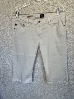 AG Adriano Goldschmied Skinny Jeans in Off-White